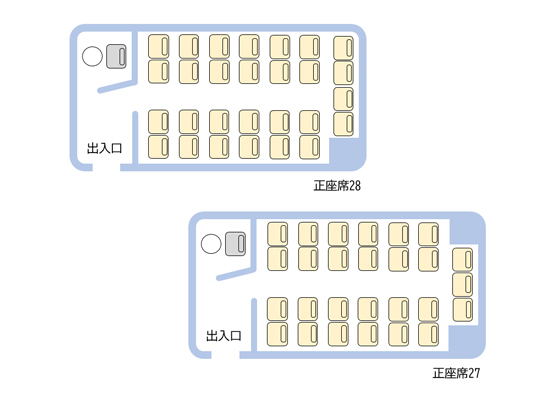 中型バスシートアレンジ